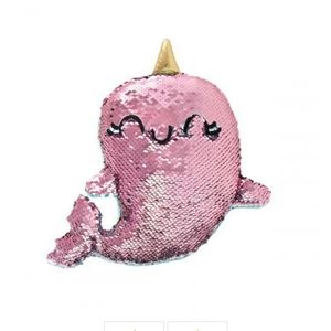 Magic Sequin Plush Narwhal NEW